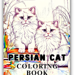 Persian Cat Coloring Pages