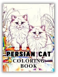 Persian Cat Coloring Pages