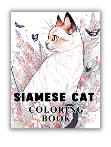 Siamese Cat Coloring Pages